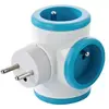 Image de Multiprise WATT AND CO rotative 3x16A Turquoise