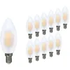Image de Lot de 12 ampoules LED filament E14 4W 470Lm 2700K