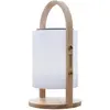 Image de Lumisky - Lampe Led  Enceinte Bt Sans Fil Poignée Bois Led