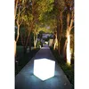 Image de Cube lumineux tabouret filaire pour extérieur LED - LUMISKY - Carry W40 - Blanc - 10W - Hauteur 40cm