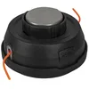 Image de VITO - Tête de Débroussailleuse Automatique Universelle M10 x 1,25 mm avec 2,5m de Fil Nylon 2,4mm Inclus - Accessoire de Coupe Haute Performance pour Coupe-Bordure.