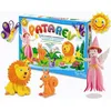 Image de Pate à modeler autodurcissante - SENTOSPHERE - Patarev - Coffret 6 pots de 18g - Rebondissante - Parfumable - Dès 5 ans