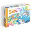 Image de Sentosphère   Sablimage Poissons et Dauphins   Kit Loisirs Créatifs Enfant   4-Tableaux en sable   16 Couleurs de Sable Coloré   Concept Box avec Cadre   Dès 4-Ans   Fabriqué en France -880