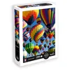 Image de Sentosphere Calypto 3907102 Montgolfière 1000 pièces Puzzle Soft Touch Coloré avec Surface veloutée pour Adultes et Enfants à partir de 9 Ans Ballons