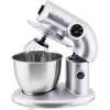 Image de H.Koenig Robot Pétrin Professionnel Multifonctions 5.5L KM80 Inox Gris, Puissant, 1000W, Robot Cuisine 4 Vitesses, Couvercle anti-éclaboussure [Classe énergétique A+]