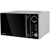 Image de H.Koenig VIO9   Micro ondes multifonction, 25L, 1000W, Plateau tournant 27cm, 10 modes de cuisson, Décongélation Express, Minuterie jusqu’à 30 min, Ecran LCD, Design miroir noir