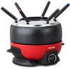 Image de H.Koenig - Fondue électrique ALP1800 noir/rouge - 6 personnes OS