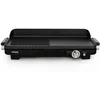 Image de H.Koenig Grill et Plancha Electrique Compact 2 en 1 GRX330 Professionnel, pour Intérieur, Plaque Amovible et compatible lave-vaisselle, Revêtement Antiadhésif, Viande, Poisson, Légumes