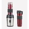 Image de Mini blender - H.KOENIG - SMOO9 - 300 W - 570 ml - Noir - 2 gourdes incluses - Sans BPA
