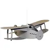 Image de R&M Coudert Lampe Suspension Chambre d'enfant Avion Gris