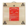 Image de Jeu de Palet Complet MECABOIS - 12 palets en bois massif - Jeu familial traditionnel