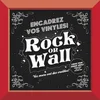 Image de Cadres déco vinyle Rock on wall Cadre Rouge