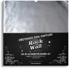 Image de Rock on Wall - Pochettes Protection Vinyle 33T - Lot de 10 PVC Cristal 150 Microns -Encoche Ouverture - Fabriquées en France - Compatible Simple, Double, Triple & Gatefold - 84% Recyclé