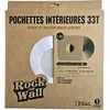 Image de Pochettes vinyle Rock on wall Sous-pochette papier 33T doublée (lot de 25)