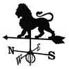 Image de Girouette Lion en fer forgé grand modèle