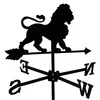 Image de Girouette Lion en fer forgé petit modèle