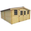 Image de Abri de Jardin en Bois Massif, 20m2, 28mm