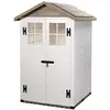 Image de Abri De Jardin Résine 1,97 M2 Beige/marron - EVO 120