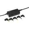Image de Bluestork   Chargeur 40W - Alimentation universelle pour notebook 40W   5 embouts interchangeables - Câble de 2.8m   Protection Actives