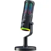 Image de Microphone Gaming RGB Streaming - THE G-LAB - K-MIC-NEON - Compatible multiplateformes et logiciel - Qualité audio pro - Noir