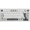 Image de Clavier mécanique gamer - PBT double injection - THE G-LAB - KEYZ Elite 300 WG - AZERTY TKL - RGB - Blanc