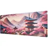 Image de The G-Lab - Pad Temple - Tapis de Souris XXL - 900x400 - Base Antidérapante   Temple Japonais