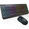 Image de Pack gamer sans fil - THE G-LAB - COMBO TUNGSTEN EX W - Clavier + souris - 32 macros configurables - BLANC