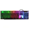 Image de Clavier Gaming filaire rétroéclairé The G-Lab Neon Noir en occasion ou reconditionné