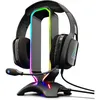 Image de Support pour Casque Gamer - The G-Lab - K-STAND RADON - RGB - USB - Noir