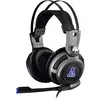 Image de The G-Lab Korp 200G Casque Gamer avec Micro, Son Stéréo, LED Bleue, Confortable et léger, Jack 3.5mm compatible PC/PS4/PS5/Xbox One/Xbox Series X/Series S/Mac/Nintendo Switch/Smartphone