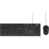 Image de Pack Clavier Souris - BLUESTORK - MEDIA OFFICE - Filaire - Azerty - Compatible Windows - Noir