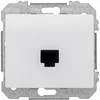 Image de Prise Informatique RJ45 Blanc Delta IRIS