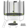 Image de Kangui - Trampoline Rond Ø250cm avec Filet, échelle, kit d'ancrage et bâche de Protection RALLI 250