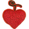 Image de Homadict - Coussin One Piece - Ope Ope - Accessoire Décoratif - Doux et Moelleux - Dimensions 40 X 40 cm - Licence Officielle
