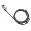 Image de Urban Factory CRS95UF cble antivol Black 2 m - Cbles antivol (Black, 2 Keys, Laptop, PVC, China, 2 m)