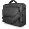 Image de Urban Factory Sacoche pour Ordinateur Portable - Pc 17.3 Pouces et Tablette 10.5 Pouces Modèle Mixee Noir avec Poche Dédiée Alimentation Notebook et Poignée Confortable Souple (Matière Non Abrasive)