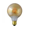 Image de Vision-EL 77153 Ampoule LED E27 G95 Filament 8W 4000°K, Verre, 8 W, Transparent Cuivré