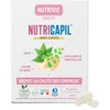 Image de NutriCapil Anti-Chute   100% d’origine naturelle - Réduit la chute des cheveux   Levure de bière, Ortie piquante & Capillaire de Montpellier   Fabriqué en France   Nutrivie