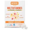 Image de Multivitamines Gélules   11 Vitamines A,B,C,D,E + 5 Minéraux dont Fer, Zinc, Sélénium   100% AR   Aide à Réduire la Fatigue, Soutenir l’Énergie & l’Immunité   1mois   Fabriqué en France   Nutrivie