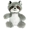Image de Pelucho - Bouillotte Peluche Raton Laveur - Bien-Être, Chaleur et Douceur - Micro-Ondable - Grains de Blé et Fleurs de Lavande - Fabriquée en France