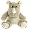 Image de Pelucho - Bouillotte Peluche Rhino - Bien-Être, Chaleur et Douceur - Micro-Ondable - Grains de Blé et Fleurs de Lavande - Fabriquée en France