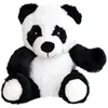 Image de Pelucho - Peluche Bouillotte Déhoussable - Bien-Être, Chaleur et Douceur - Micro-Ondable - Grains de Blé et Fleurs de Lavande - Fabriquée en France - Panda