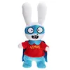 Image de Pelucho - Bouillotte Peluche Simon Super Lapin - Bien-Être, Chaleur et Douceur - Micro-Ondable - Grains de Blé et Fleurs de Lavande - Fabriquée en France