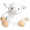 Image de Pelucho - Bouillotte Peluche Mouton blanc - Bien-Être, Chaleur et Douceur - Micro-Ondable - Grains de Blé et Fleurs de Lavande - Fabriquée en France