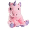 Image de Pelucho - Bouillotte Peluche Licorne Rose - Bien-Être, Chaleur et Douceur - Micro-Ondable - Grains de Blé et Fleurs de Lavande - Fabriquée en France