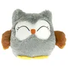 Image de Pelucho - Bouillotte Peluche Chouette Grise - Bien-Être, Chaleur et Douceur - Micro-Ondable - Grains de Blé et Fleurs de Lavande - Fabriquée en France