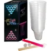 Image de Original Light Beer Pong Kit Officiel | Kit Complet de Beer Pong Lumineux | Qualité Premium | 22 Gobelets Américains | 24 Sticks Lumineux | 2 Balles Fluos | Jeu à Boire | Soirée | OriginalCup®