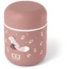 Image de monbento - Petite Lunch Box Isotherme Enfant MB Capsule Fox - Renard - Petite Boîte Repas Hermétique qui Garde Repas Chaud/Frais jusqu'à 5h - Idéal pour Travail/Ecole - Rose Cannelle