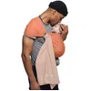 Image de Petite écharpe de portage sans noeud Nude et caramel - Love Radius