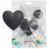 Image de Lady Green | Eponge Merveilleuse Konjac - Charbon De Bambou - Purifie & Nettoie - Resserre les Pores - Contrôle excès de Sébum